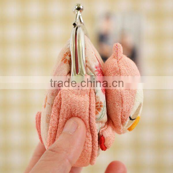 2014 Hot Selling Fashion Owl Lucky Cat Women Coin Wallet Wholesale ZTMZ-CW004