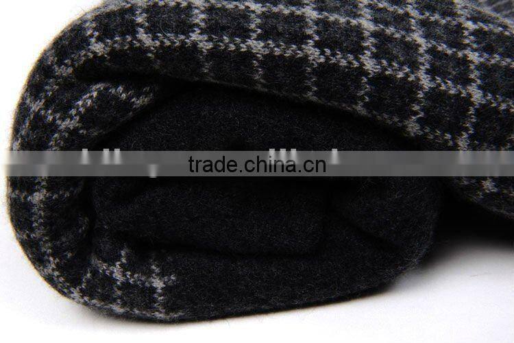 high quaity woven cashmere printed bed throws blankets