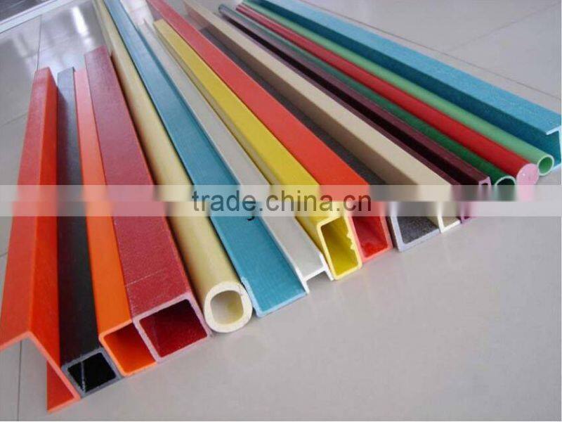 high quality high strength pultrusion tube colorful fiberglass tube with epoxy resin made in Guangzhou China low price