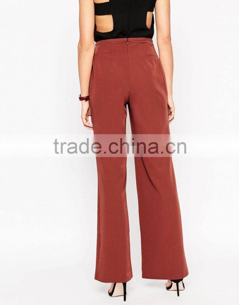 Hot Alibaba sale red office lady popular pants