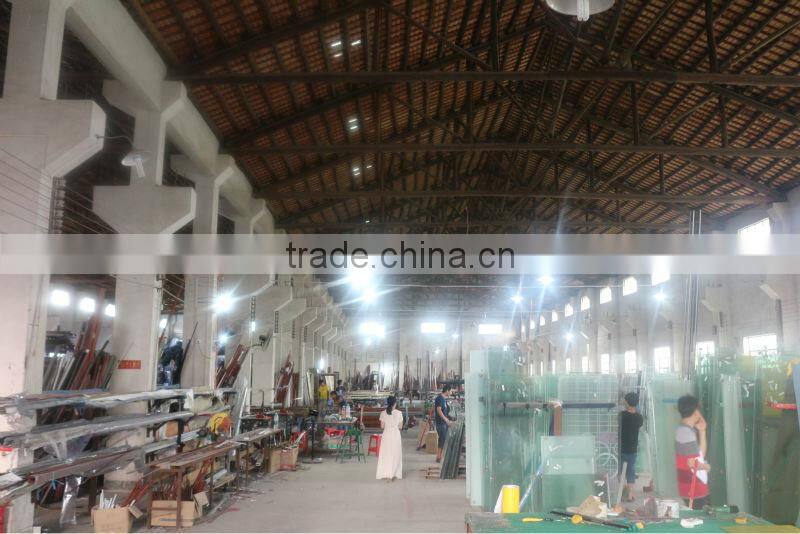 exterior aluminum wood folding door polish in foshan