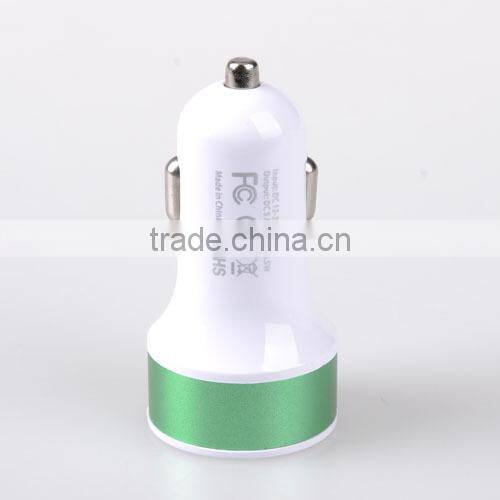imee 2.1A Car Charger for mobile devices (Green)