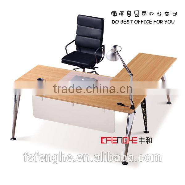 cheap chinese furniture modern l shaped office desk