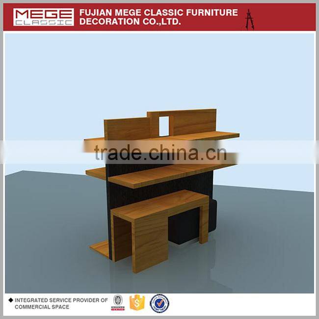 Top quality MDF wood shoes display stand