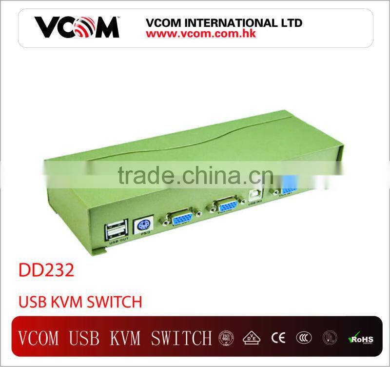 2013 VCOM top quality USB KVM Switch 250MHz