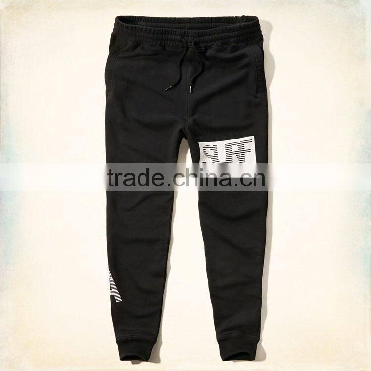 china manufactruer new design high quality custom sweatpants for men 2016
