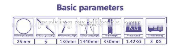 Hpusn 035lpro professional ball head aluminum tripod portable travel dslr camera tripods