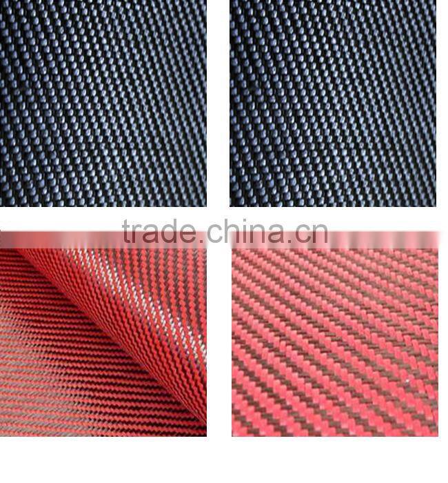 3K 200g Twill Carbon aramid fiber cloth, Carbon Kevlar hybrid fiber fabric