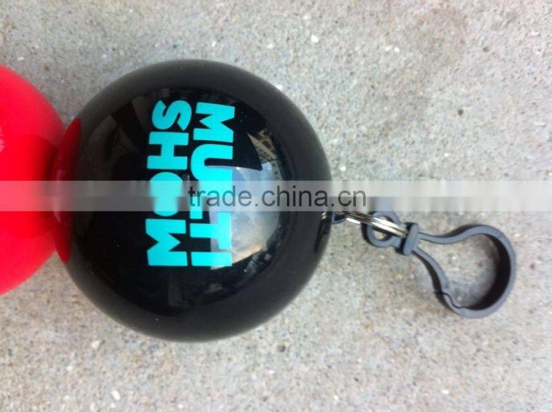baseball poncho,poncho ball keychain