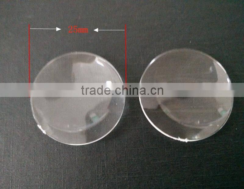 wholesale 25 mm diameter magnifying glass google cardboard binconvex lenses acrylic lenses