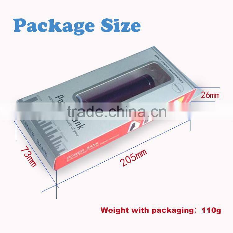 Portable Power Bank Perfume Power Bank1200~2600mah with led light