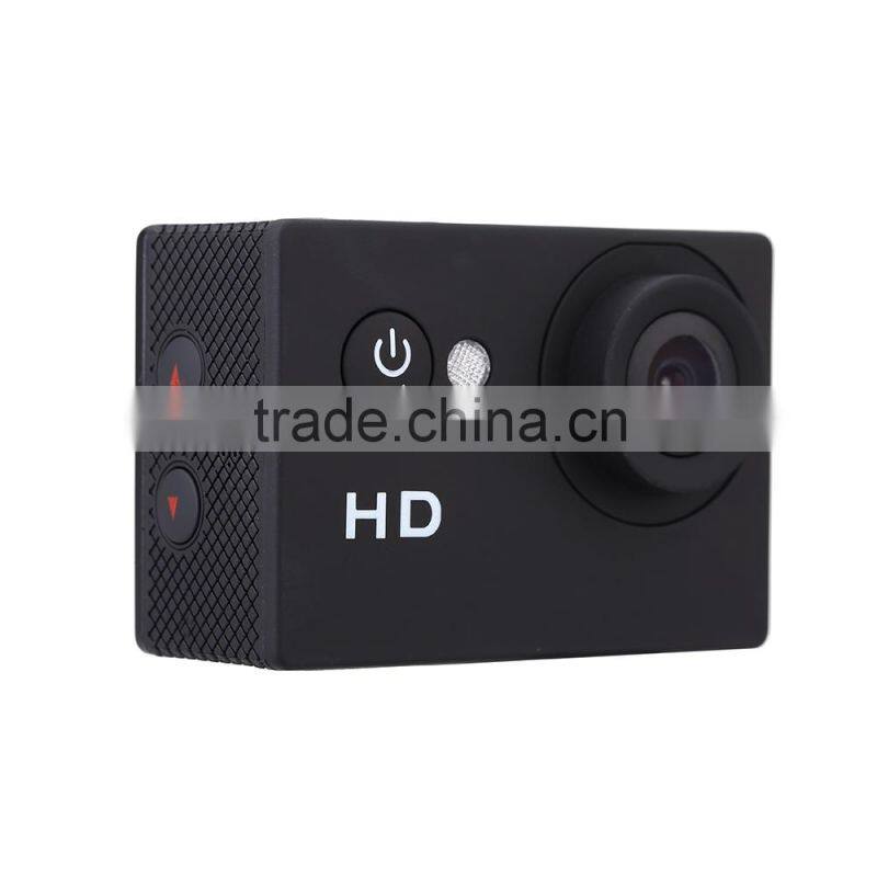 HD 720P Sport DV Action Camera 2.0" LCD 90 Degree Wide Angle Lens 30M Waterproof Mini Digital Camcorder