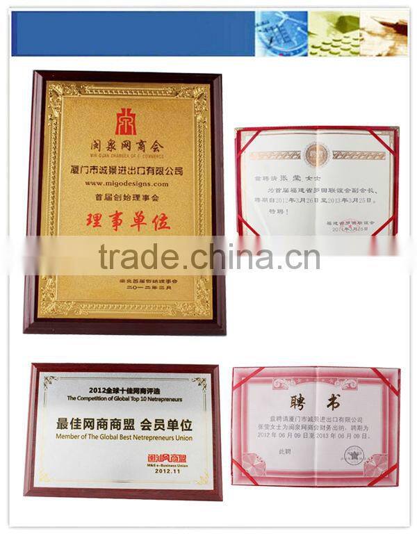 High Qulity Ceramic Yellow Wedding Decoration Tray