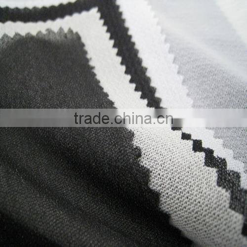 polyester fusible interlining for waist