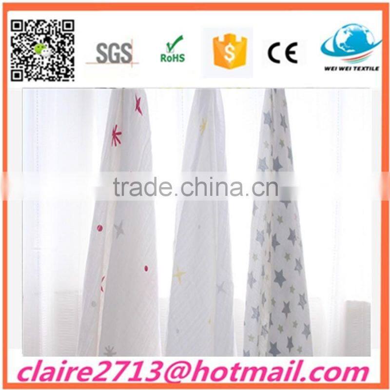 Wholesale Cotton Swaddle Muslin Baby Blanket