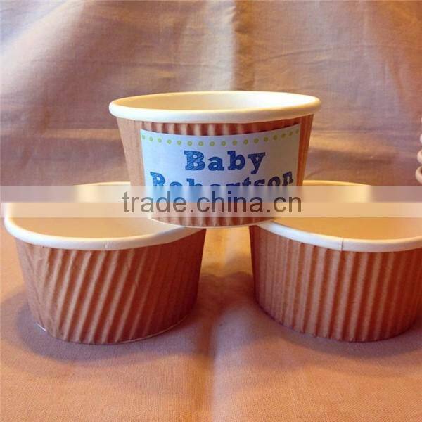Ripple wall paper cup from China supplier