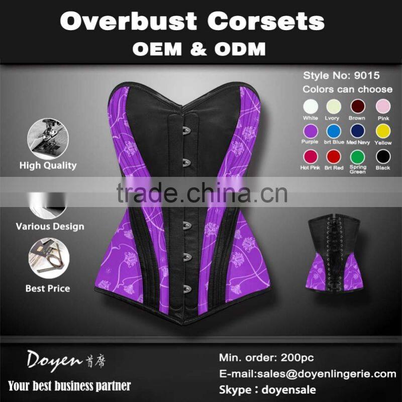 Top quality brand women cincher stock underwears body shaper for women latex