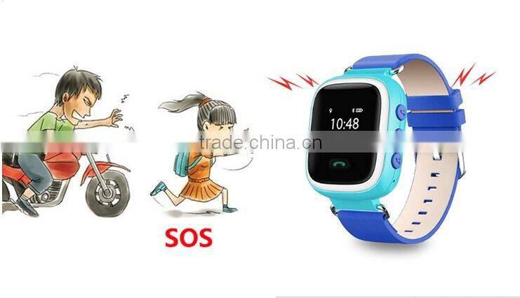2016 New Smart baby watch Q60 Smart Watch Wristwatch SOS wrist watch small gps tracking device for kids mobile phone