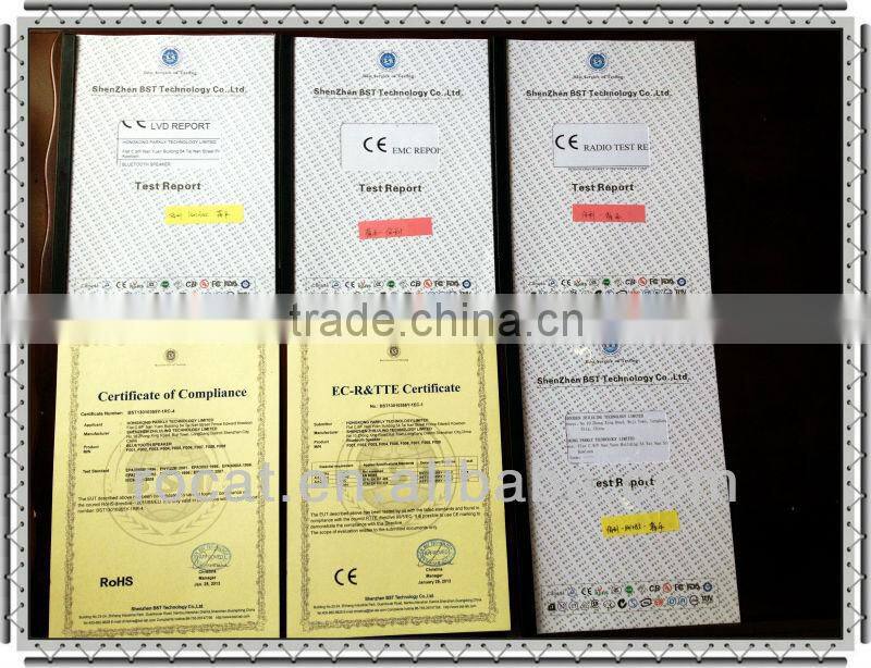 2016 hot selling ipx4 waterproof bicycle bluetooth speaker