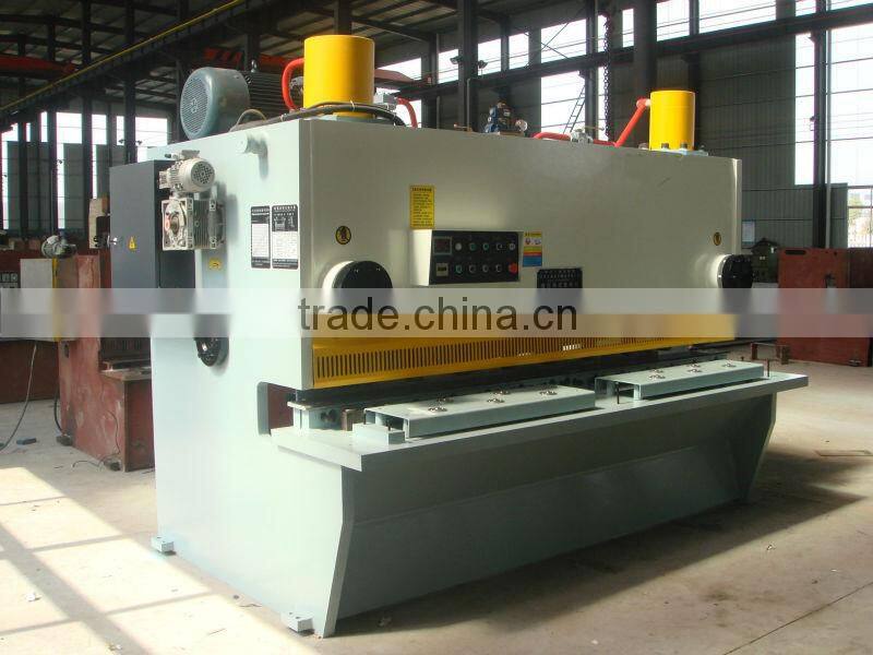 Hydraulic guillotine iron steel stainless plates sheet shearing and cutting machine