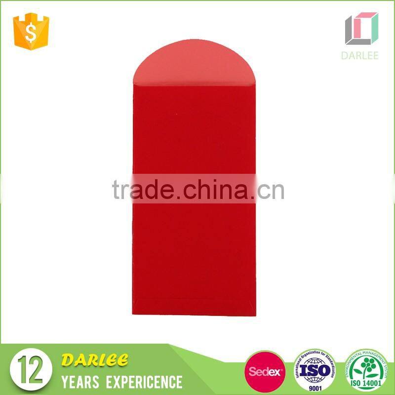 2016 newest design unique red packet custom laser cut paper printing red envelope
