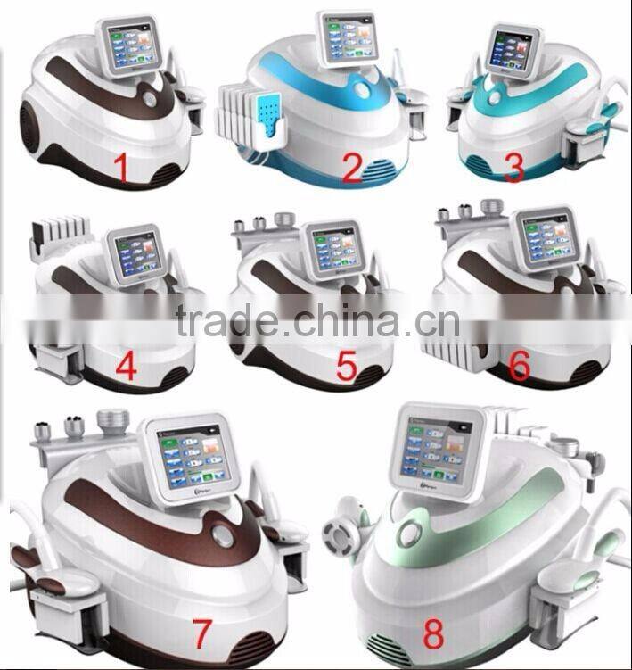 RF fat freezing machine home device Cryo handles working cold lipolysis weight loss machine