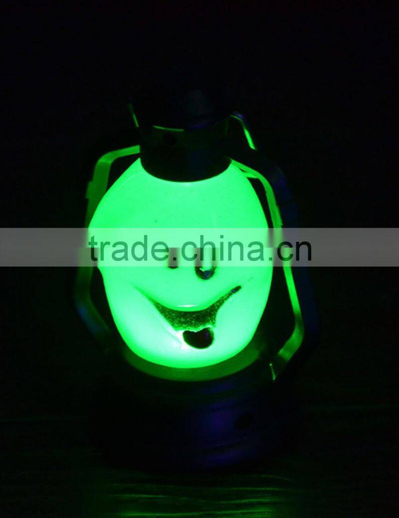 Christmas and Halloween Portable Witch light lantern led skull small night light