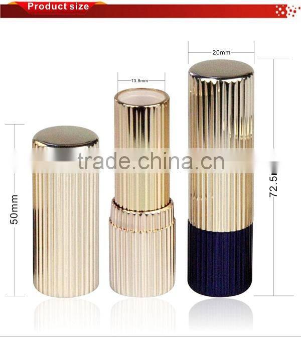 Small black aluminum lipstick case