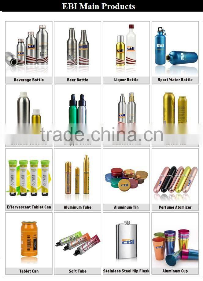 10ml Empty glass aluminum roll on bottles