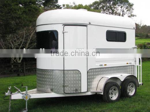 china cheap horse float trailer