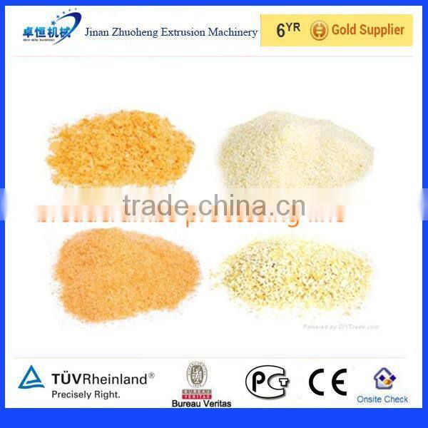 Hot selling industrial bread crumbs snack food making machine