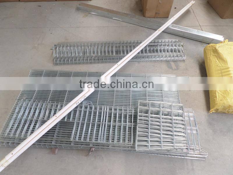 Quail cage with automatic water system