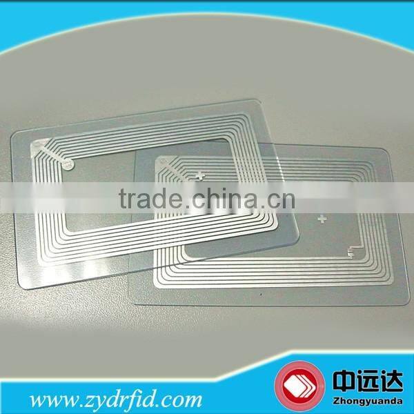 ISO I4443A ntag213/215/216 nfc sticker roll transparent