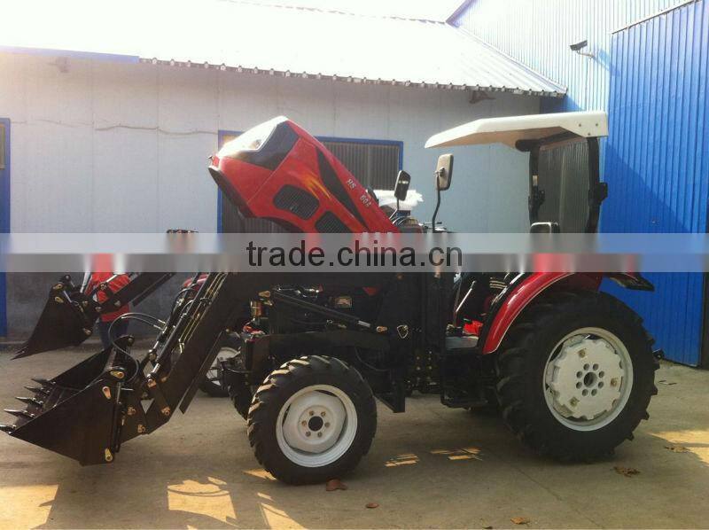China new middle farm tractor, 50/55/60HP 4WD with ROPS, sunshade