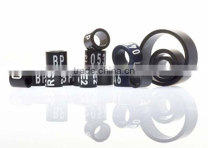 2016 birds rings plastic material for black color custom by YZ factory with EXW best price