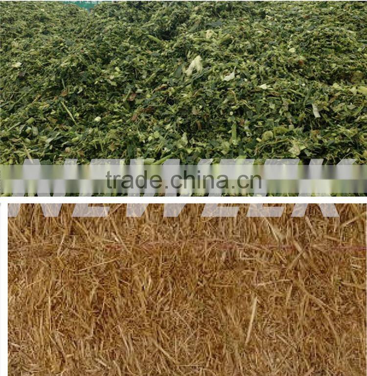 Neweek agricultural large silage dry grass chaff cutting machine
