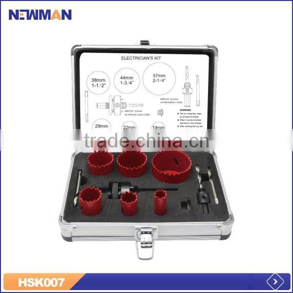 19mm-57mm 11pcs bi-metal hole saw