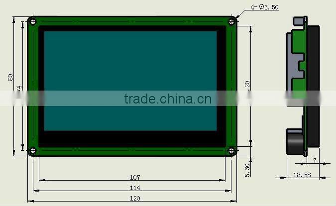 RISTRON 4.3 Inch Industrial Touch Screen