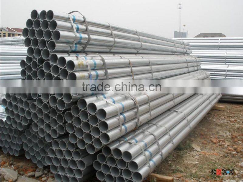 ASTM Structure Steel Galvanized steel pipe manufacturer/building material/water pipe