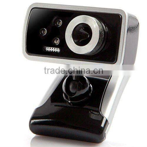 USB 2.0 30M 3 LED PC Camera HD Webcam Camera Web Cam with MIC for Computer PC Laptop