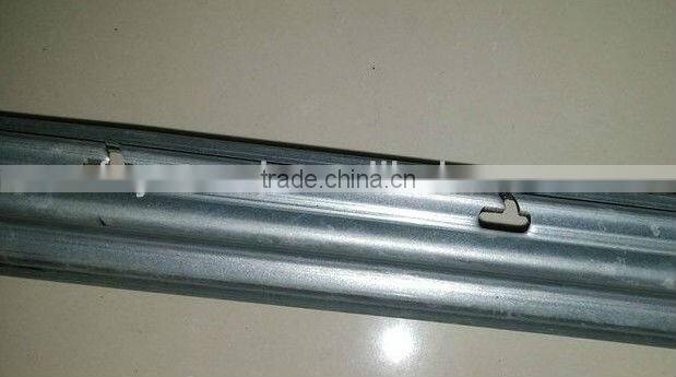 galvanized or powder coated vineyard trellis post(professional manufacturer)