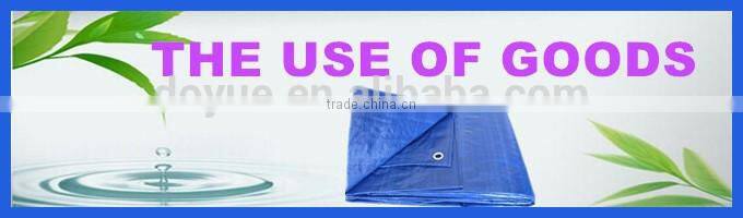 Strong and hard paper core blue pe tarpaulin roll fireproof poly tarp