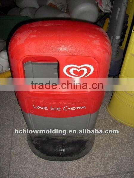 OEM Blow Molding large garbage bins plastic PE dustbin