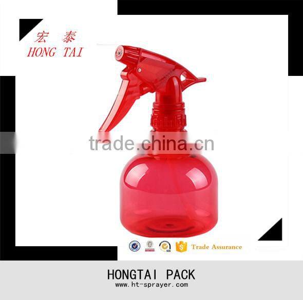 2016 plastic clear water spray bottles 275ML