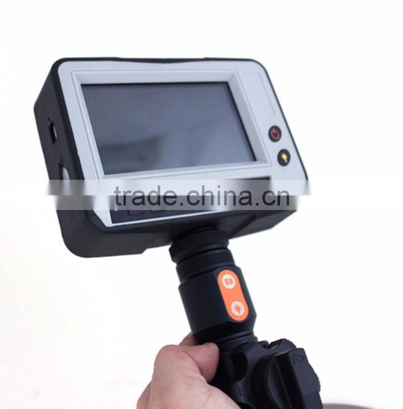 Aircrft manufacturing test tool Professional inspection video camera 2ways articulation 5.5mm video borescope
