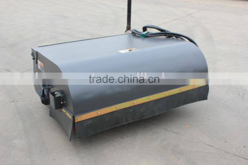 mini street sweeper for skid steer loader