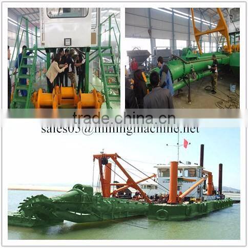 Hydraulic cutter suction dredger with KeDa Brand