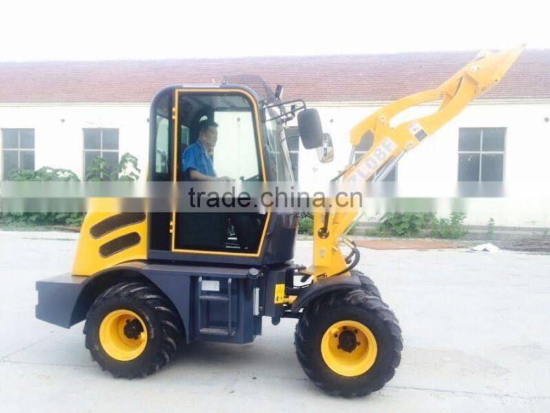 2017 newest type 0.8ton Rated loading capacity ZL08F with CE certificate