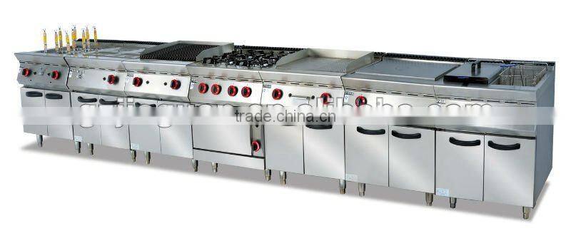 Gas Convection Pasta Cooker 9 baskets With Cabinet(GH-788-2)