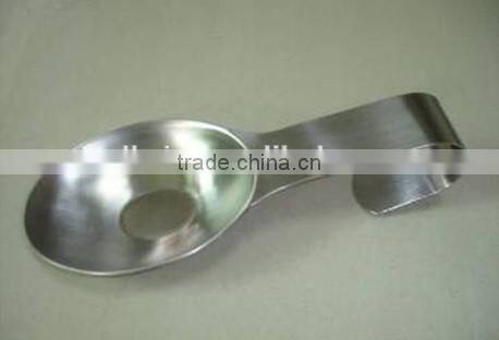 Stainless steel long handle soup ladle holder spoon rest